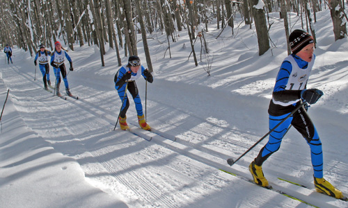 Picture of racers in the Copper Island Classic